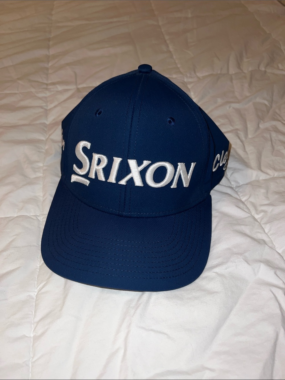 Srixon Men's Navy Baseball Cap with White Embroidery